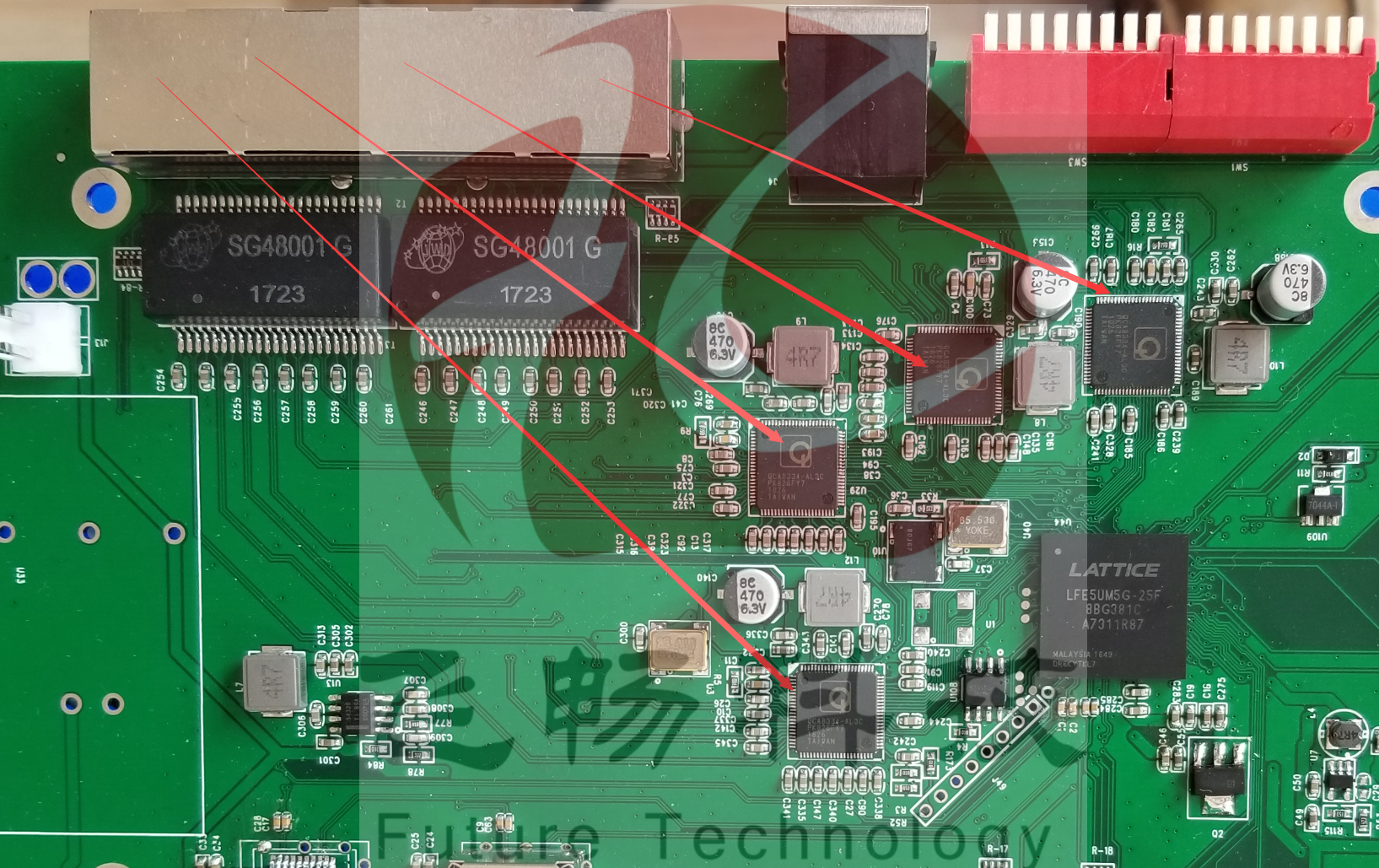 4路千兆物理隔離 多業(yè)務(wù)光端機（光纖帶寬5G）