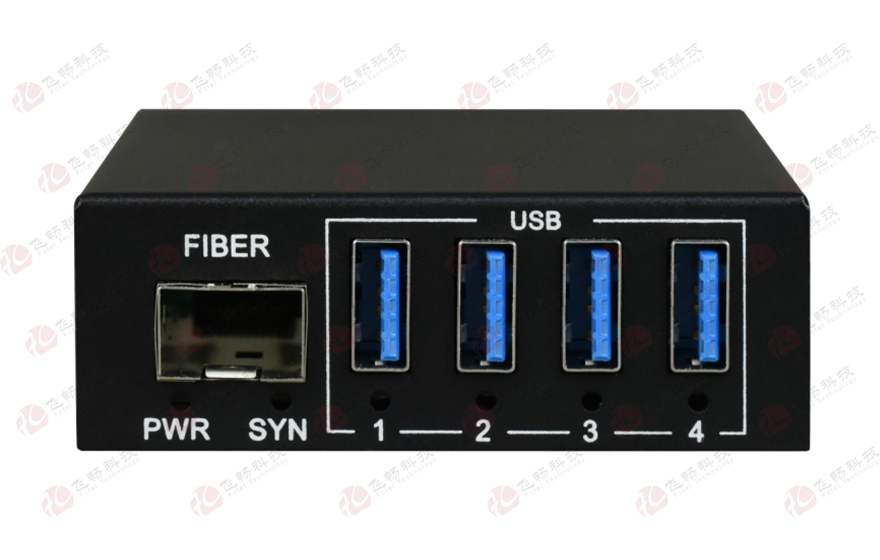 飛暢科技-USB3.0/USB2.0同時兼容(無須驅動)  光端機